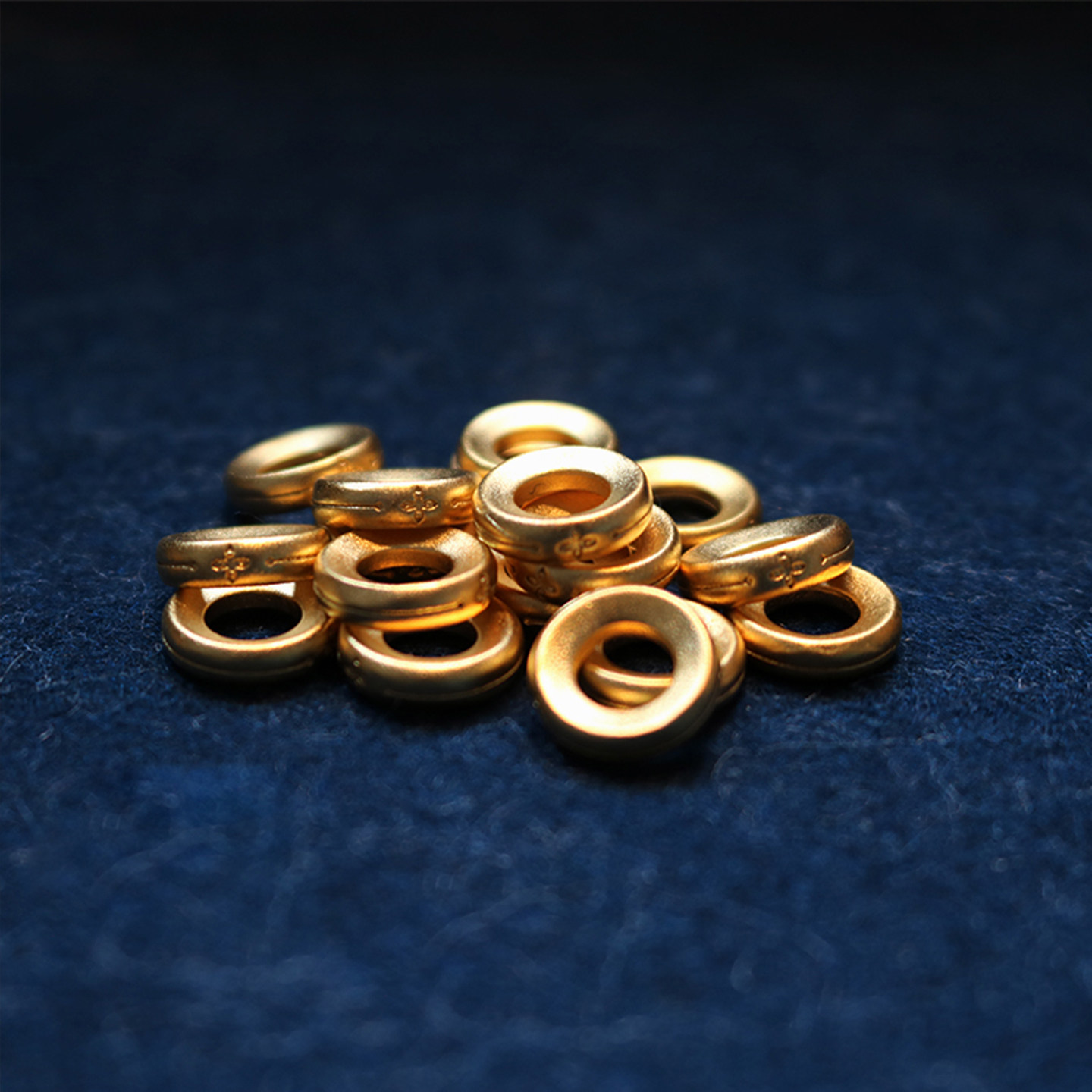 24K黄金色卡环卡圈隔片垫片文玩手串隔珠星月猴头金刚佛珠diy配饰,淘宝优惠券,粉丝福利购,淘宝优惠卷