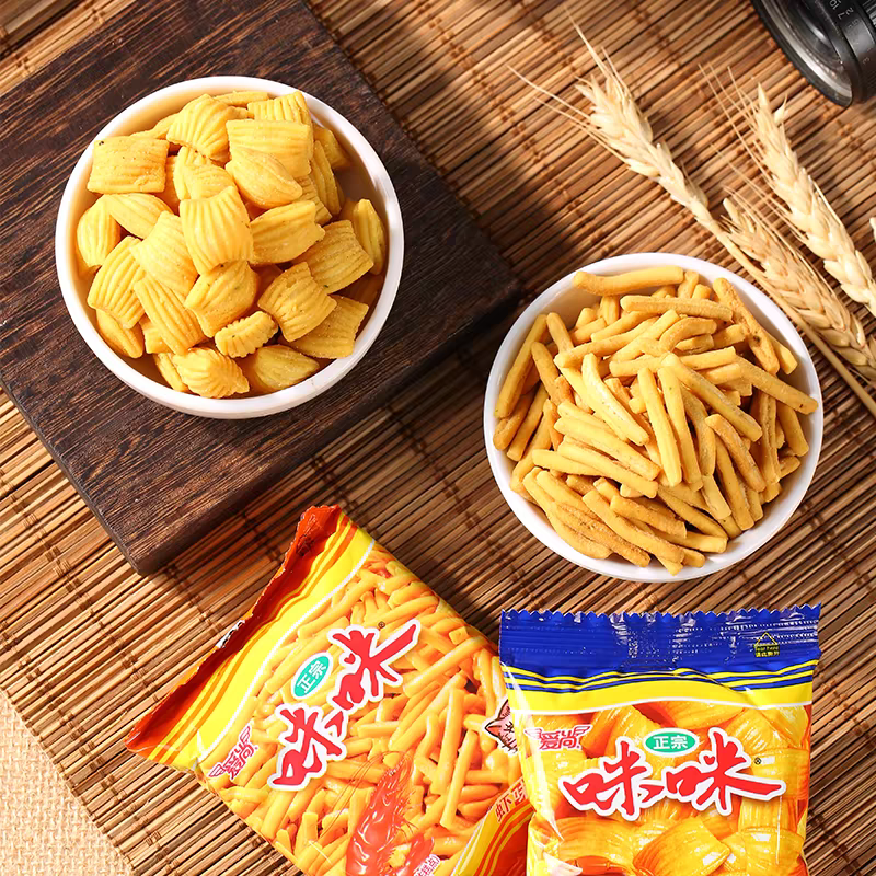 爱尚咪咪虾条网红零食19包！