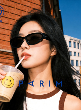 派丽蒙女款千禧风Y2K猫眼发箍墨镜二合一夏赛博朋克头箍太阳眼镜