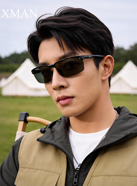 户外墨镜运动护目防风沙钓鱼男登山开车路亚偏光炫彩户外镜