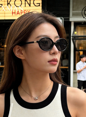 miu系偏光太阳镜男女同款轻盈小框防晒驾驶高级感时尚街拍墨镜