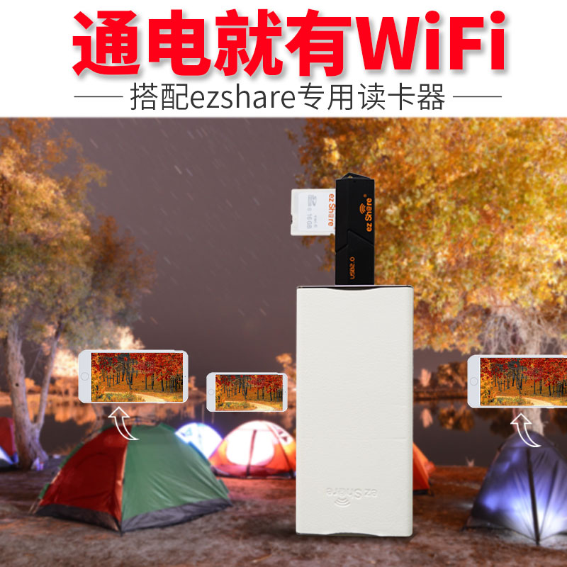 ezshare易享派wifi sd卡内存卡32g高速无线存储卡单反微单相机卡-图3