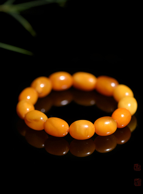 儒匪窝古董蜜蜡手串男女