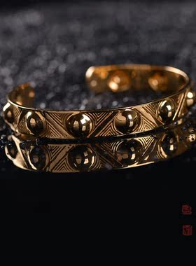 儒匪窝 独家定制 西汉古滇国金腕钏