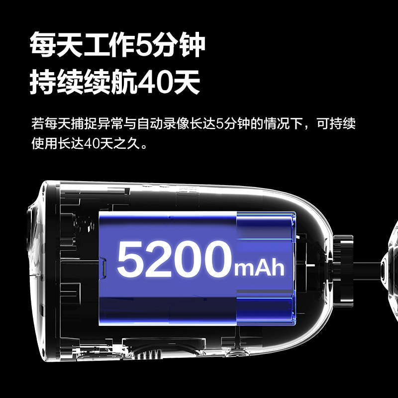 【新品】萤石EB3无线电池网络摄像头4G家用手机远程监控高清夜视-图1