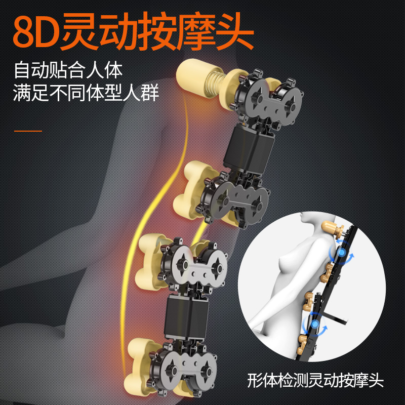 本博妙绝伦专卖店商用按摩椅器多功能全身揉捏智能老年人家用零重力太空豪华舱沙发2
