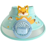 Детский солнцезащитный крем, солнцезащитная шляпа для мальчиков, летняя шапка, вентилятор с зарядкой, детская шапочка на солнечной энергии