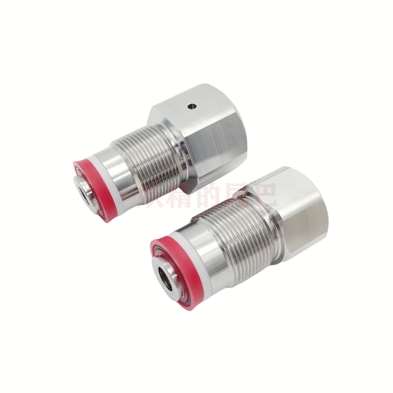 超高压清洗Jetstream泵头出水堵头柱塞泵排水端外螺纹堵头53589 - 图0