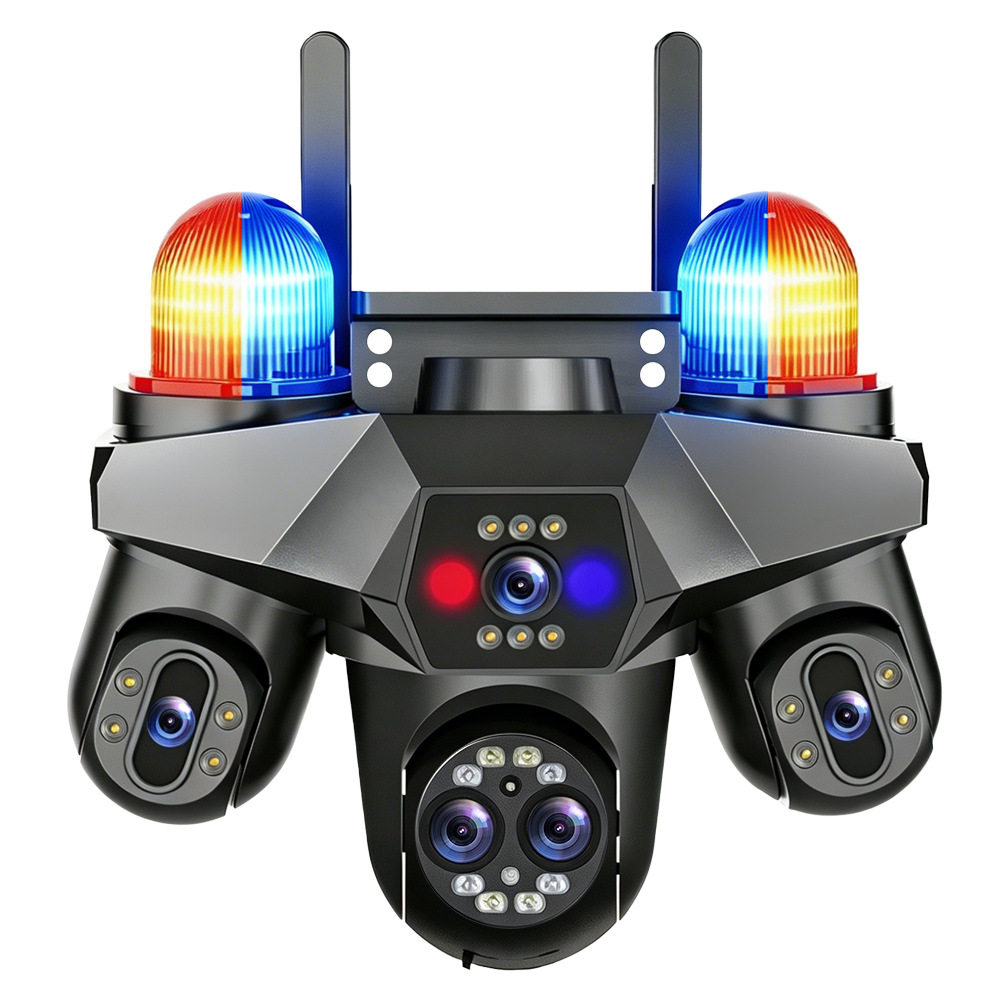 WiFi monitor camera night vision matte full color home remote 4G wireless outdoor no electricity and no network