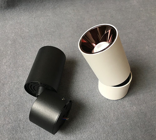 兼容小度智能射灯涂鸦ZigBee直连调光调色明装筒灯防眩调光射灯 - 图2