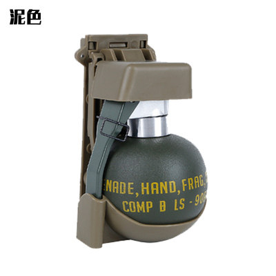 M18烟雾弹M67手雷户外军事模型玩具吃鸡儿童军迷装备仿真游戏道具 - 图3