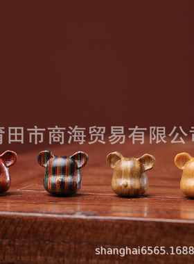 紫檀绿檀芭比檀香雕刻独