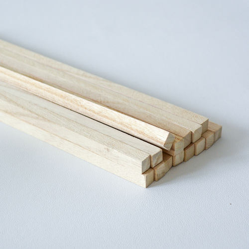 桐木条实木方条画框制作DIY手工沙盘飞机建筑模型材料木条木棍 - 图1