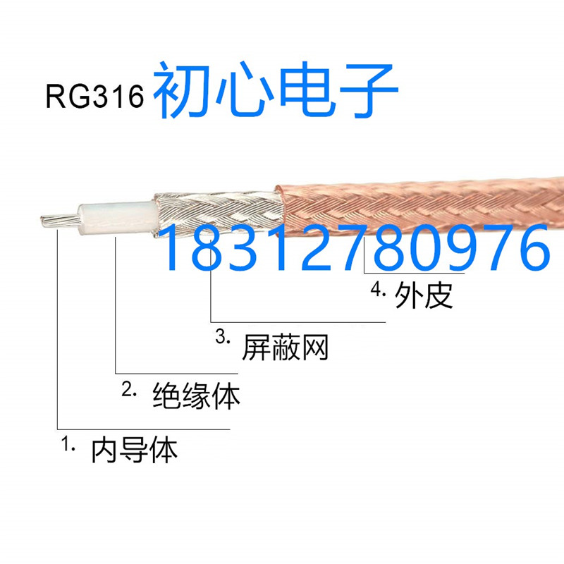 F-KKK一母分两母有线电视连接线英制F头一分二机顶盒信号延长线-图2