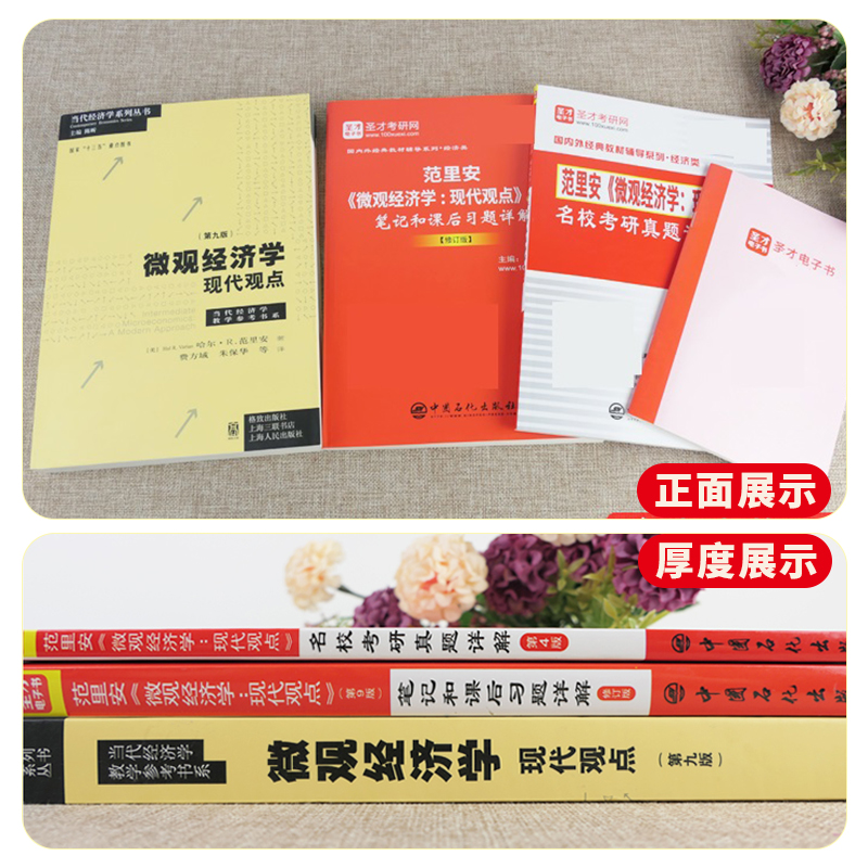 【圣才官方】范里安微观经济学现代观点第九版第9版教材练习册笔记和课后习题详解名校考研真题视频2025考研西方经济学宏观经济学-图0