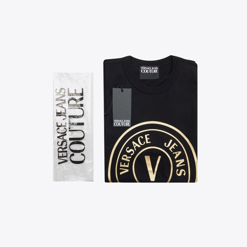 versace范思哲2023年新款男士t恤 万奢城T恤