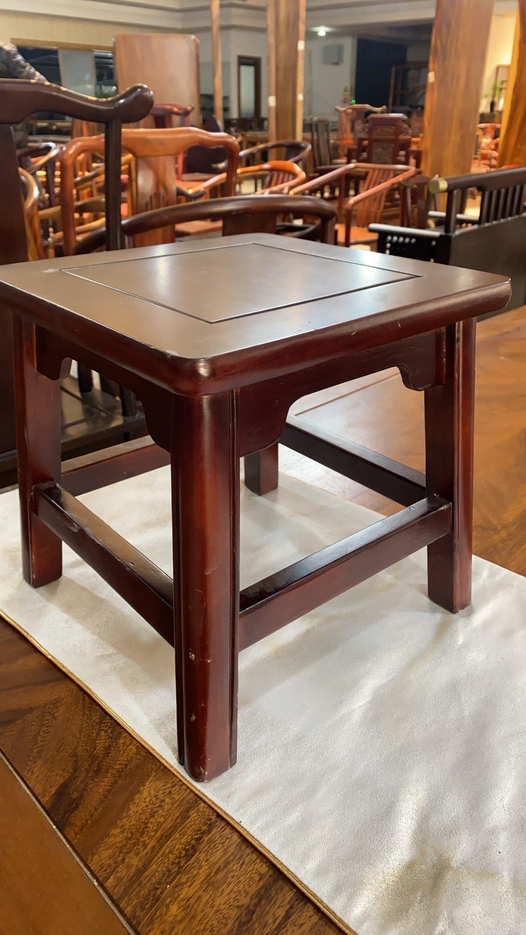 酸枝木小方凳中式家用换鞋凳实木方凳矮凳四方客厅板凳,淘宝优惠券,粉丝福利购,淘宝优惠卷