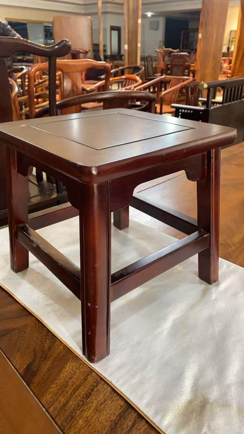 酸枝木小方凳中式家用换鞋凳实木方凳矮凳四方客厅板凳,淘宝优惠券,粉丝福利购,淘宝优惠卷