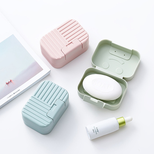 香皂盒带盖旅行便携