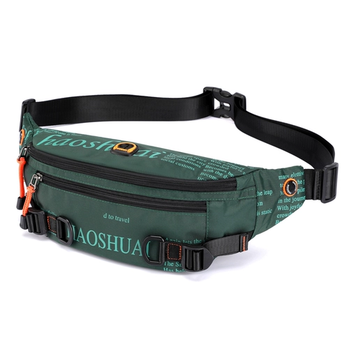 Нейлоновая поясная сумка для отдыха подходит для мужчин и женщин, сумка через плечо, вместительная и большая нагрудная сумка, коллекция 2023