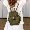 Ins lightweight nylon fabric versatile small backpack