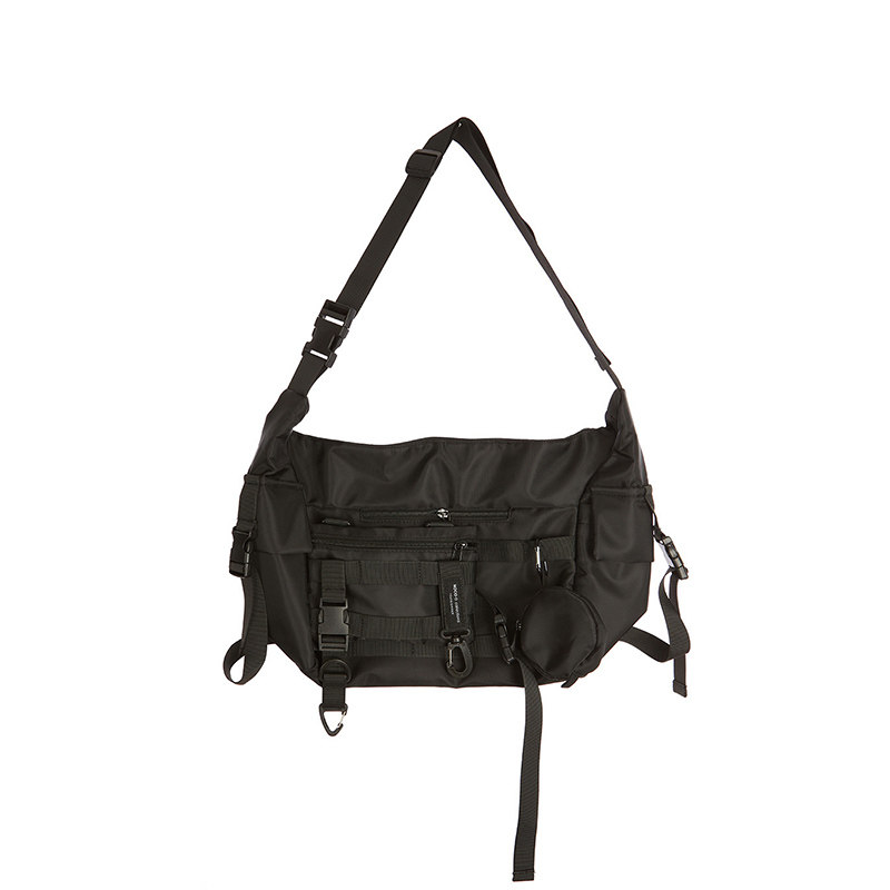 日系斜挎包男单肩工装大容量潮牌邮差包女休闲挎包大学生电脑包,淘宝优惠券,粉丝福利购,淘宝优惠卷