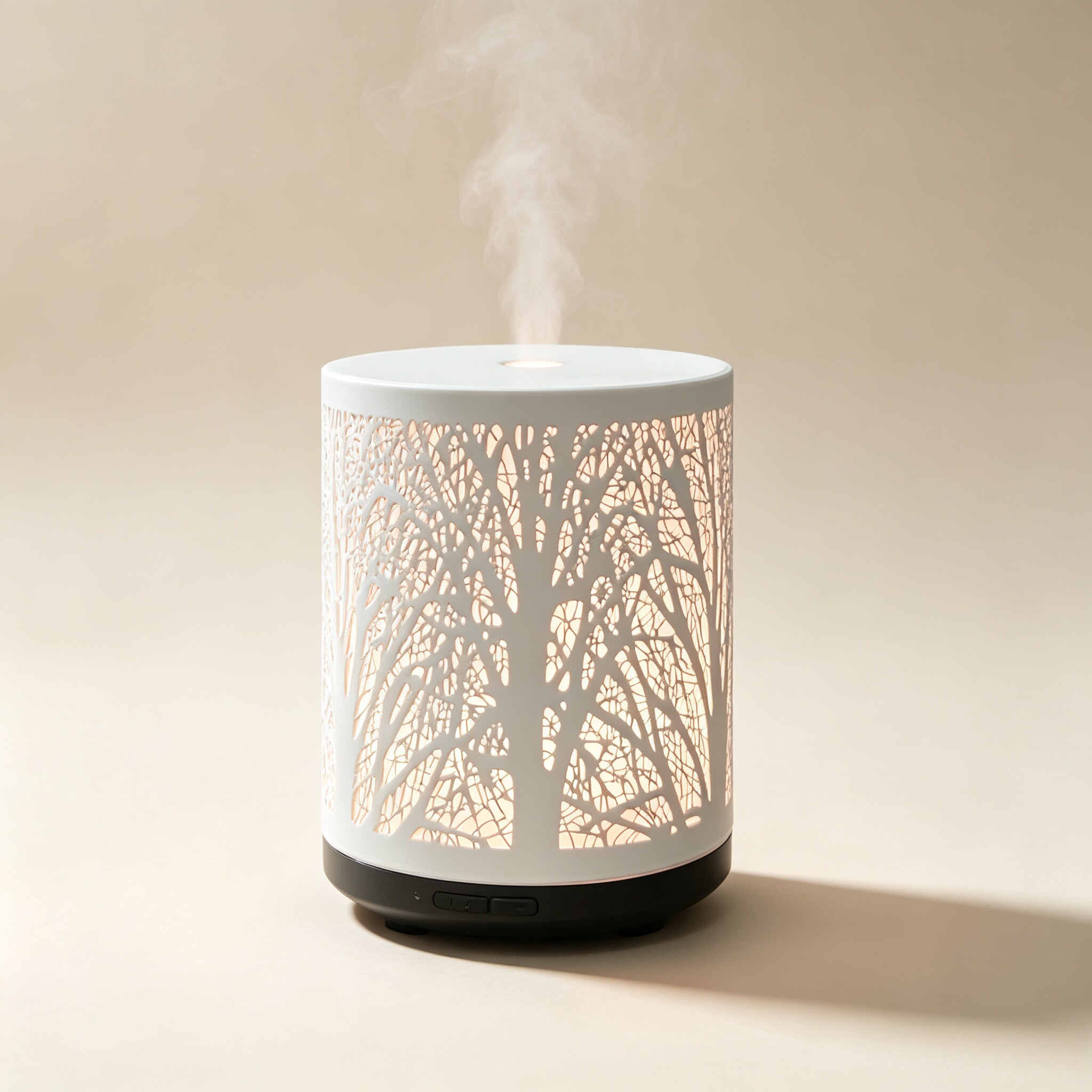 Creative Tree Shadow Aromatherapy Machine Silent Ambient Light Humidification