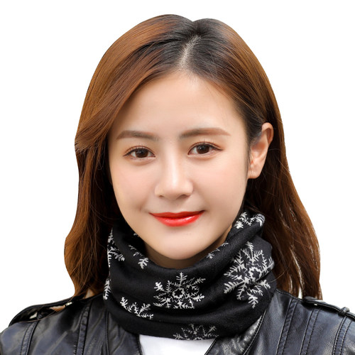 围脖女冬季2025新款围巾帽子一体保暖护颈椎两用防风女士脖套春秋 - 图3