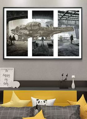 StarWars星球大战电影海报装饰画