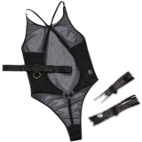 Сексуальный тонкий манекен головы, портупея на ногу, чокер, униформа, европейский стиль