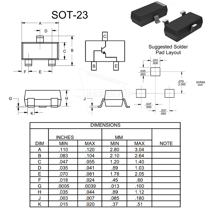 S8050 SS8550 J3Y Y1 2TY Y2 NPN/pnp三极管贴片SOT23-3直插TO-92-图1