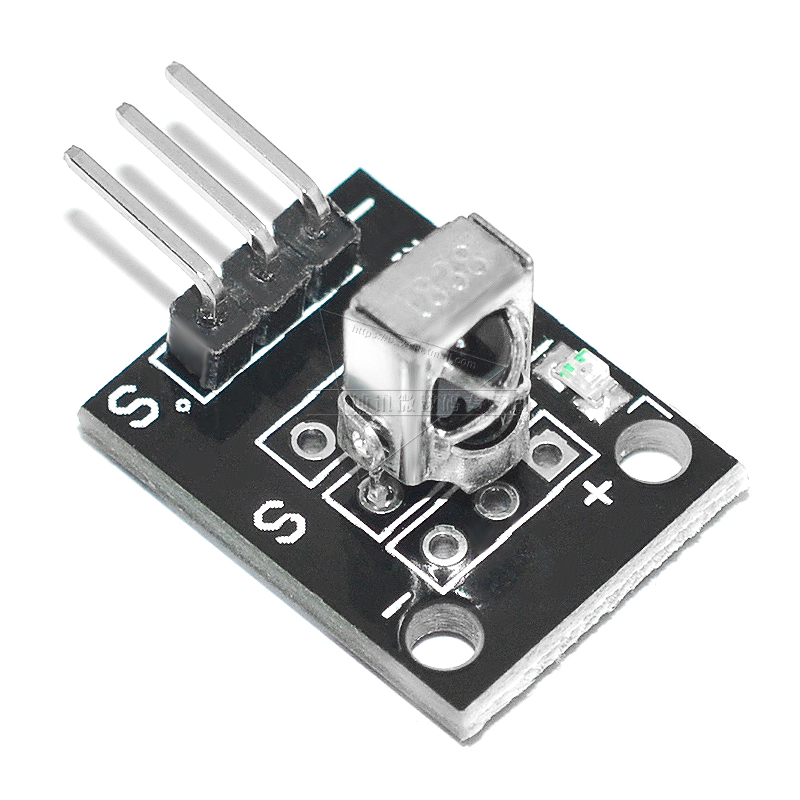 VS/HX1838B红外接收模块万能红外遥控器接收头模块单片机电子积木 - 图2