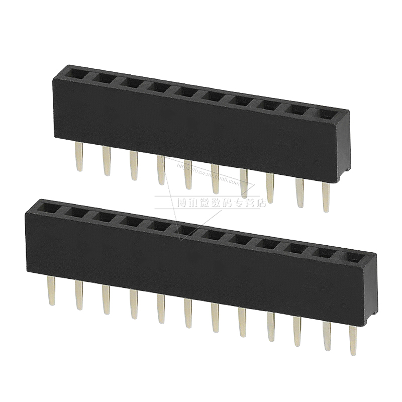 2.0mm间距排针排母单排1*2  3 4 5 6 8 10 12 20P连接器接插件 - 图2