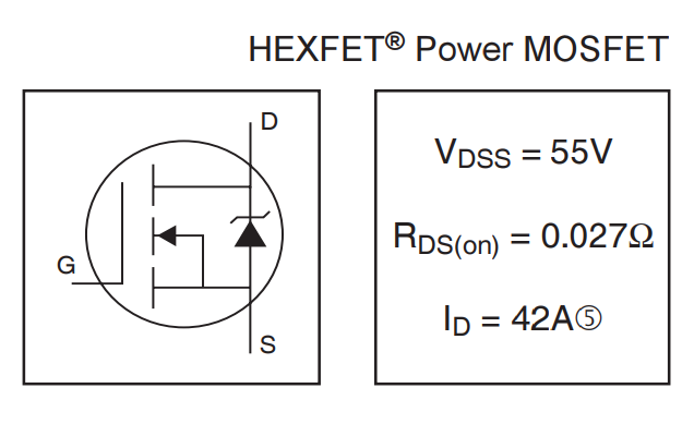 10 Pièces MOSFET IRLR2905TRPBF TO-252 - Transistor SiC 42A 55V Pour Projets Électroniques