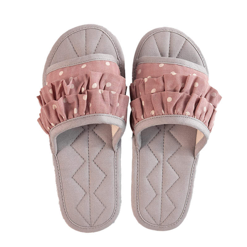 Home Cloth Slippers Women's Silent Floor Slippers Soft Soled Slippers
