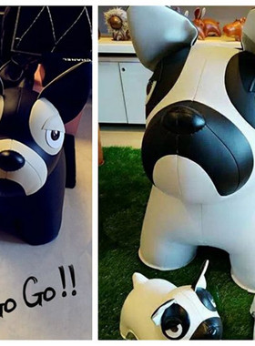 zuny台湾手工玩偶斗牛犬乔迁礼物