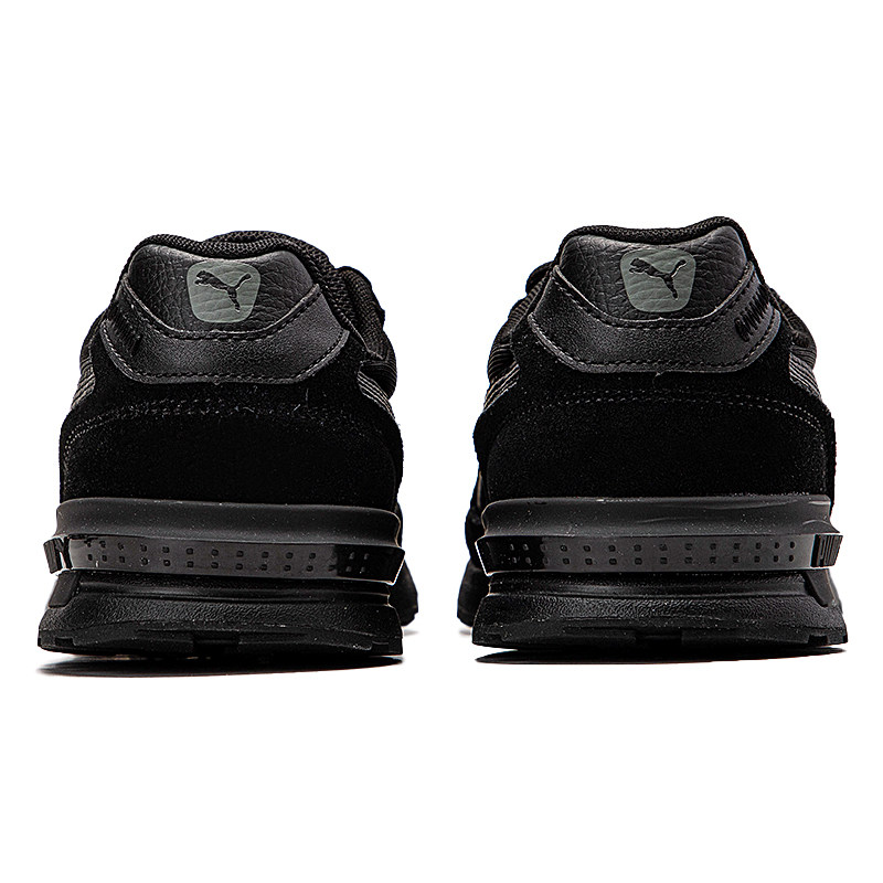 puma彪马男鞋女鞋2023夏季新款黑武士网面纯黑休闲鞋运动鞋380736