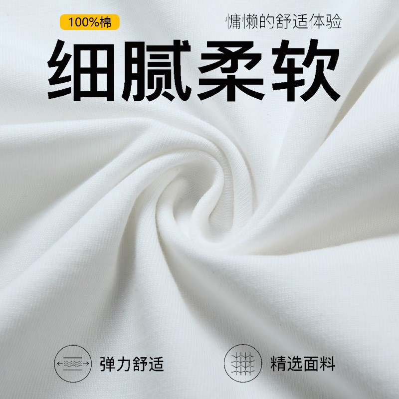 添柏岚圆领短袖男2024夏季新运动服户外休闲上衣纯棉针织T恤A6DKU - 图2