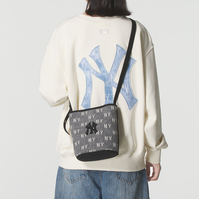 MLB官方 复古老花单肩包男包女包春季新款斜挎包时尚运动包休闲包,淘宝优惠券,粉丝福利购,淘宝优惠卷