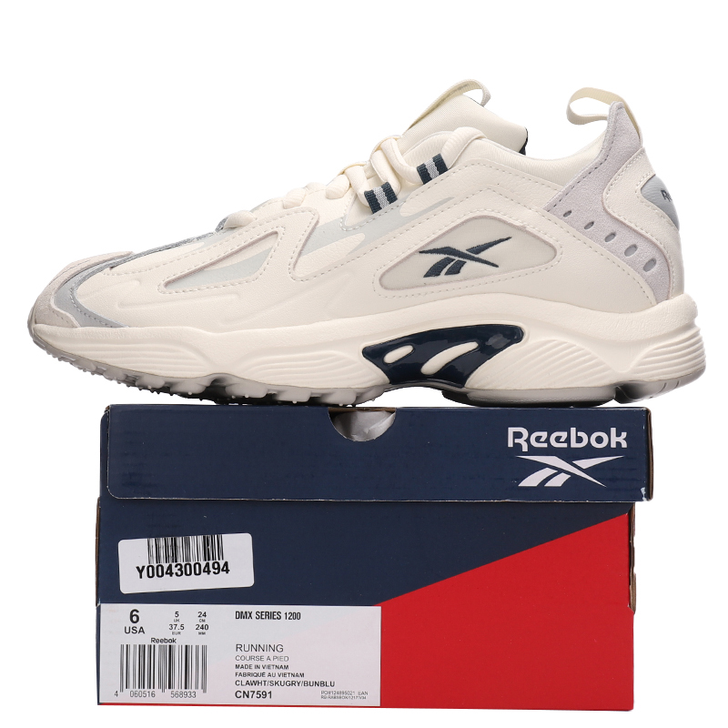 幸运叶子官方旗舰店Reebok锐步官网女鞋灰色运动鞋秋冬新款跑步鞋女CN75913