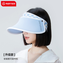 Blue Step Ladies Outdoor Sun Visor 2022 Summer New Bike Resistant UV Cap Adjustable peak sunscreen