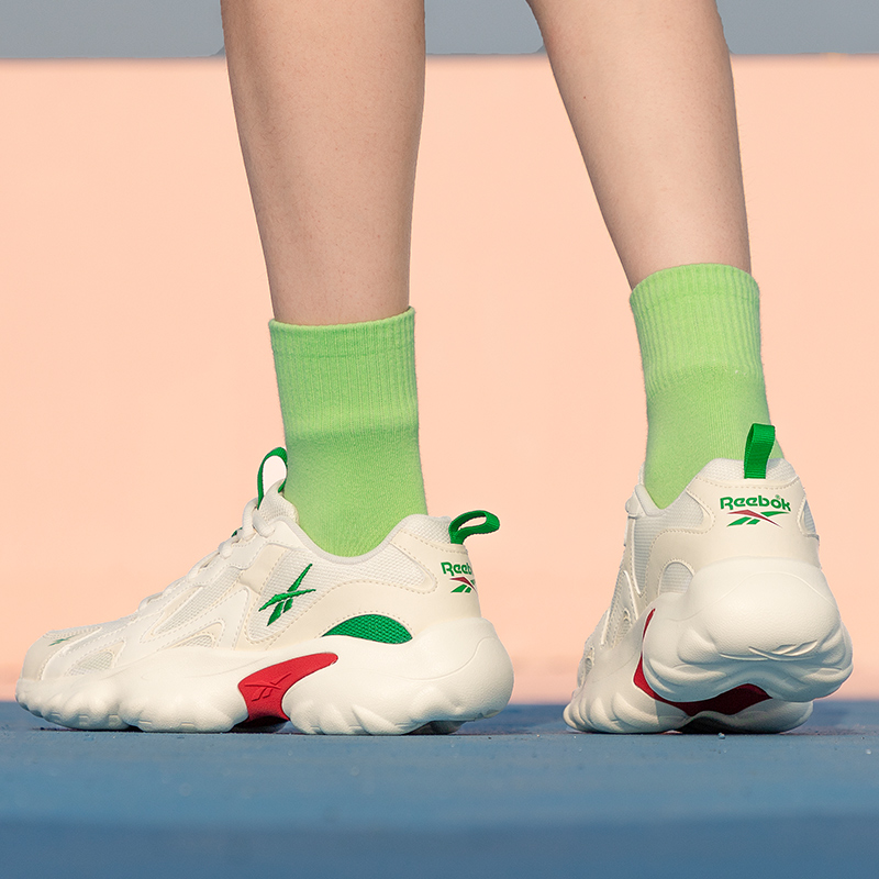 幸运叶子官方旗舰店Reebok锐步官网女鞋DMX SERIES 1000跑鞋运动鞋GX38961