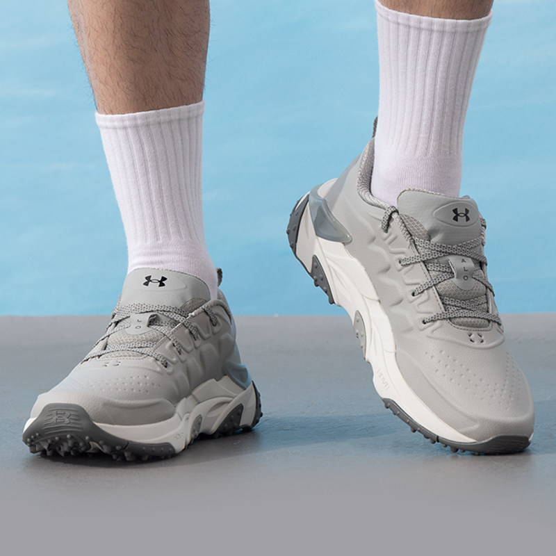UA安德玛轻便高尔夫球鞋男鞋2026春季新款男士休闲鞋低帮运动鞋子,淘宝优惠券,粉丝福利购,淘宝优惠卷