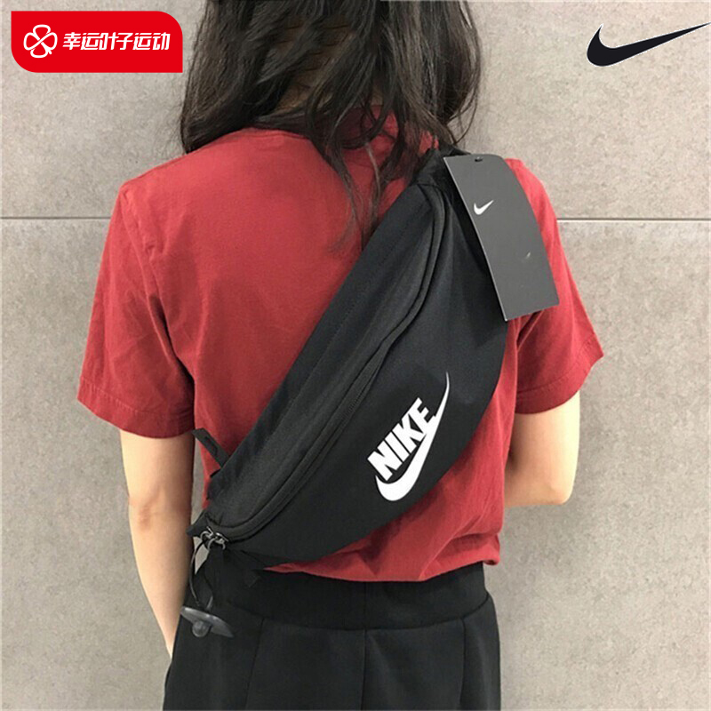 Nike耐克胸包单肩包男包女包手机包新款男士运动包骑行斜挎包腰包