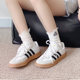 Adidas German training shoes men's and women's shoes spring new GRADAS retro T-toe shoes couples low-top sneakers