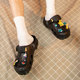 CROCS Crocs classic Trilin Clog ເກີບຜູ້ຊາຍ summer ໃຫມ່ເກີບຮູ breathable ້ໍາຫນັກເບົາເກີບກິລາ sandals