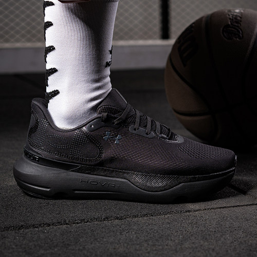 UA安德玛官方男子跑步鞋男鞋秋季新款黑武士运动鞋轻便透气慢跑鞋 - 图1