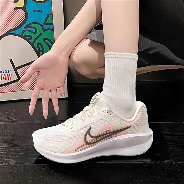 Nike official authentic women's shoes cushioning and breathable running shoes
