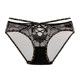 Hot European and American underwear for hot girls, leopard print straps