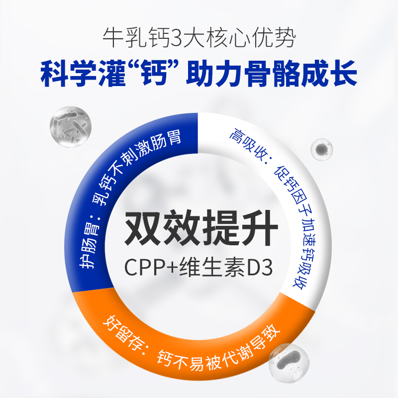 宠儿香CPP牛乳钙胶幼猫狗大型犬老年金毛健骨补钙乳钙片犬营养膏